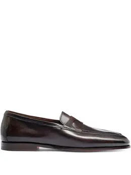 Santoni: Коричневые туфли 