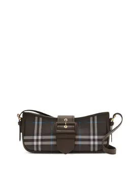 Burberry: Коричневая сумка 