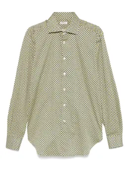 Kiton: Голубая рубашка 