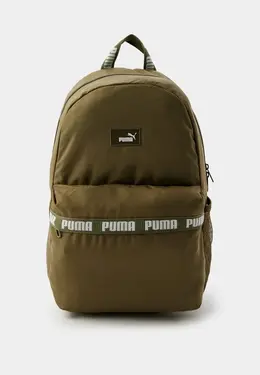 PUMA: Рюкзак цвета хаки 