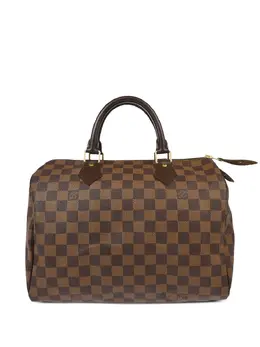 Louis Vuitton Pre-Owned: Коричневая сумка 