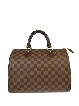 Louis Vuitton Pre-Owned: Коричневая сумка 