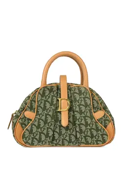 Christian Dior Pre-Owned: Зелёная сумка 