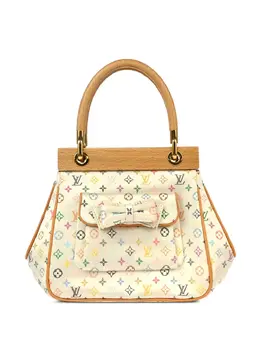 Louis Vuitton Pre-Owned: Белая сумка 