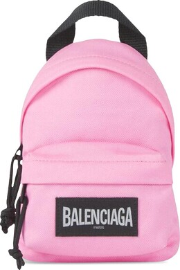 Balenciaga: Розовый рюкзак 