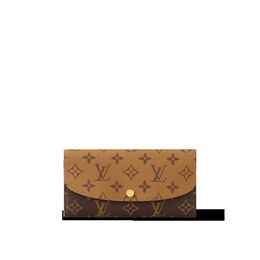 Louis Vuitton: Коричневый кошелёк 