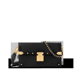 Louis Vuitton: Чёрный кошелёк 