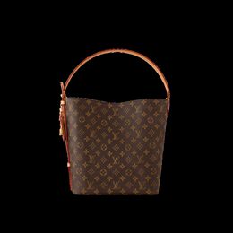 Louis Vuitton: Коричневая сумка 