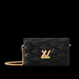 Louis Vuitton: Чёрный кошелёк 