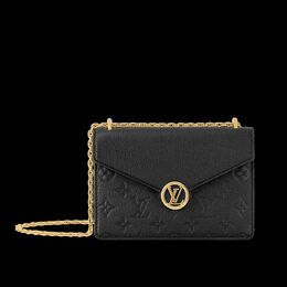 Louis Vuitton: Чёрный кошелёк 