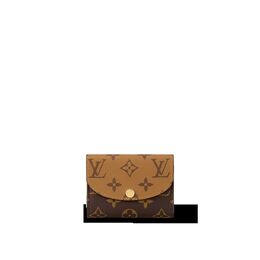 Louis Vuitton: Коричневый кошелёк 