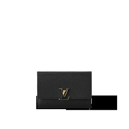 Louis Vuitton: Чёрный кошелёк 