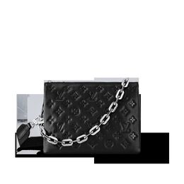 Louis Vuitton: Чёрная сумка 