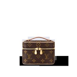 Louis Vuitton: Коричневая сумка 
