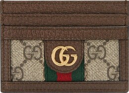 Gucci: Бежевый картхолдер  GG Supreme