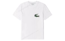 Lacoste: Голубая футболка 