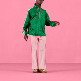 Gucci: Зелёная толстовка 