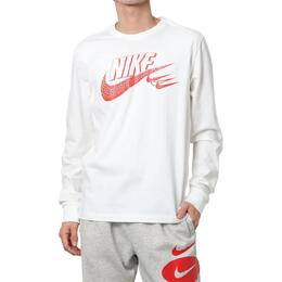 Nike: Белая футболка 