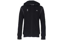 Adidas: Чёрная куртка 