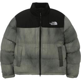 The North Face: Пуховик цвета хаки 