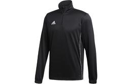 Adidas: Чёрная куртка 