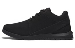 Timberland: Чёрные ботинки 