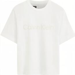 Calvin Klein: Белая футболка 