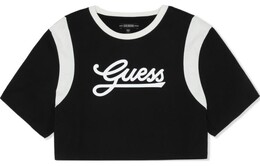GUESS: Чёрная футболка 