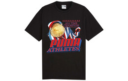 PUMA: Чёрная футболка 