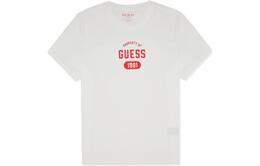 GUESS: Жёлтая футболка 
