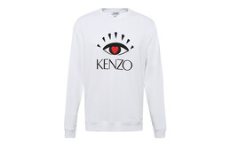 Kenzo: Белая толстовка 