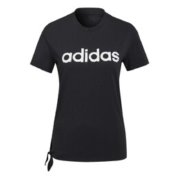 Adidas: Чёрная футболка 