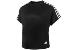 Adidas: Чёрная футболка 