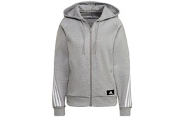 Adidas: Серая куртка 