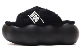 UGG: Чёрные шлёпанцы 