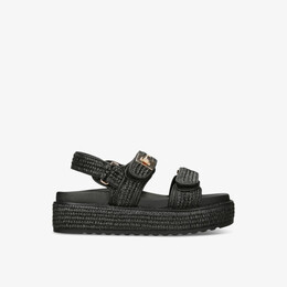 Steve Madden: Чёрные сандалии 