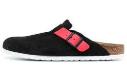 Birkenstock: Чёрные сандалии 