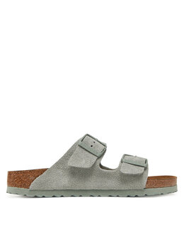 Birkenstock: Зелёные шлёпанцы  Arizona