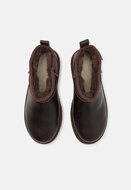 UGG: Бордовые ботинки  Ultra Mini