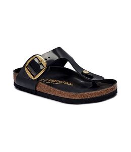 Birkenstock: Чёрные сандалии 