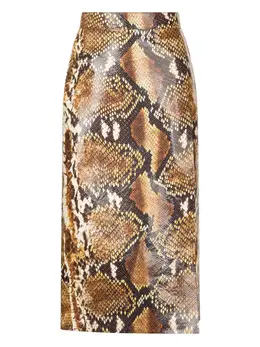 Roberto Cavalli: Коричневая юбка 