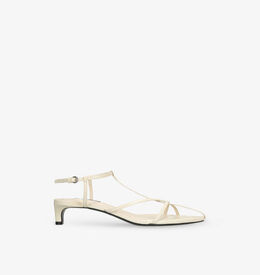 Jil Sander: Белые босоножки 