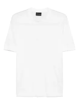 Emporio Armani: Белая футболка 