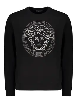 Versace: Хлопковый свитшот 