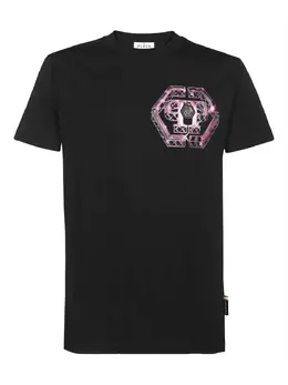 Philipp Plein: Футболка с принтом 
