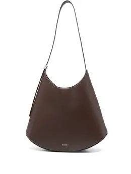 Jil Sander: Коричневая сумка 