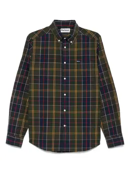 Barbour: Зелёная рубашка 