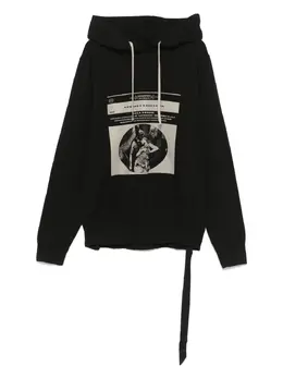 Rick Owens DRKSHDW: Толстовка с принтом 