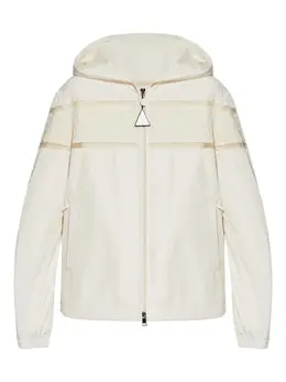 Moncler: Белая куртка 
