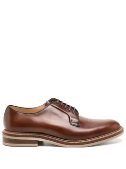 Brunello Cucinelli: Коричневые туфли 